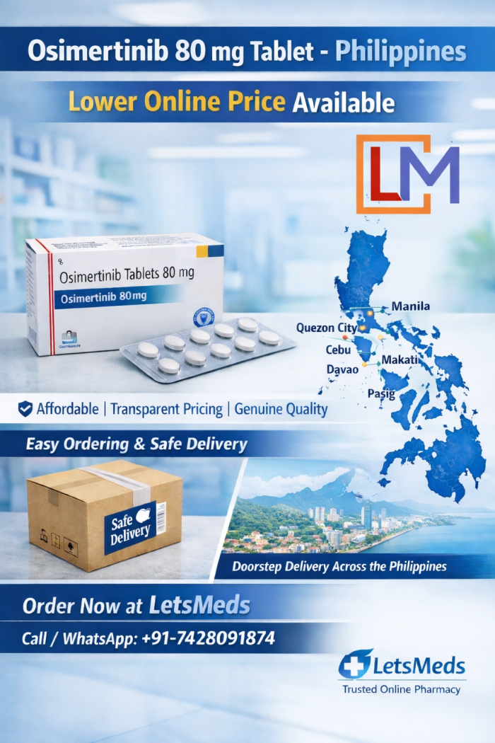 Generic Osimertinib 80 mg Low Cost in Philippines