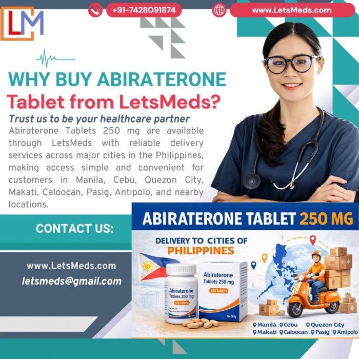 Abiraterone Tablet Cost Online Makati City Quezon City Philippines