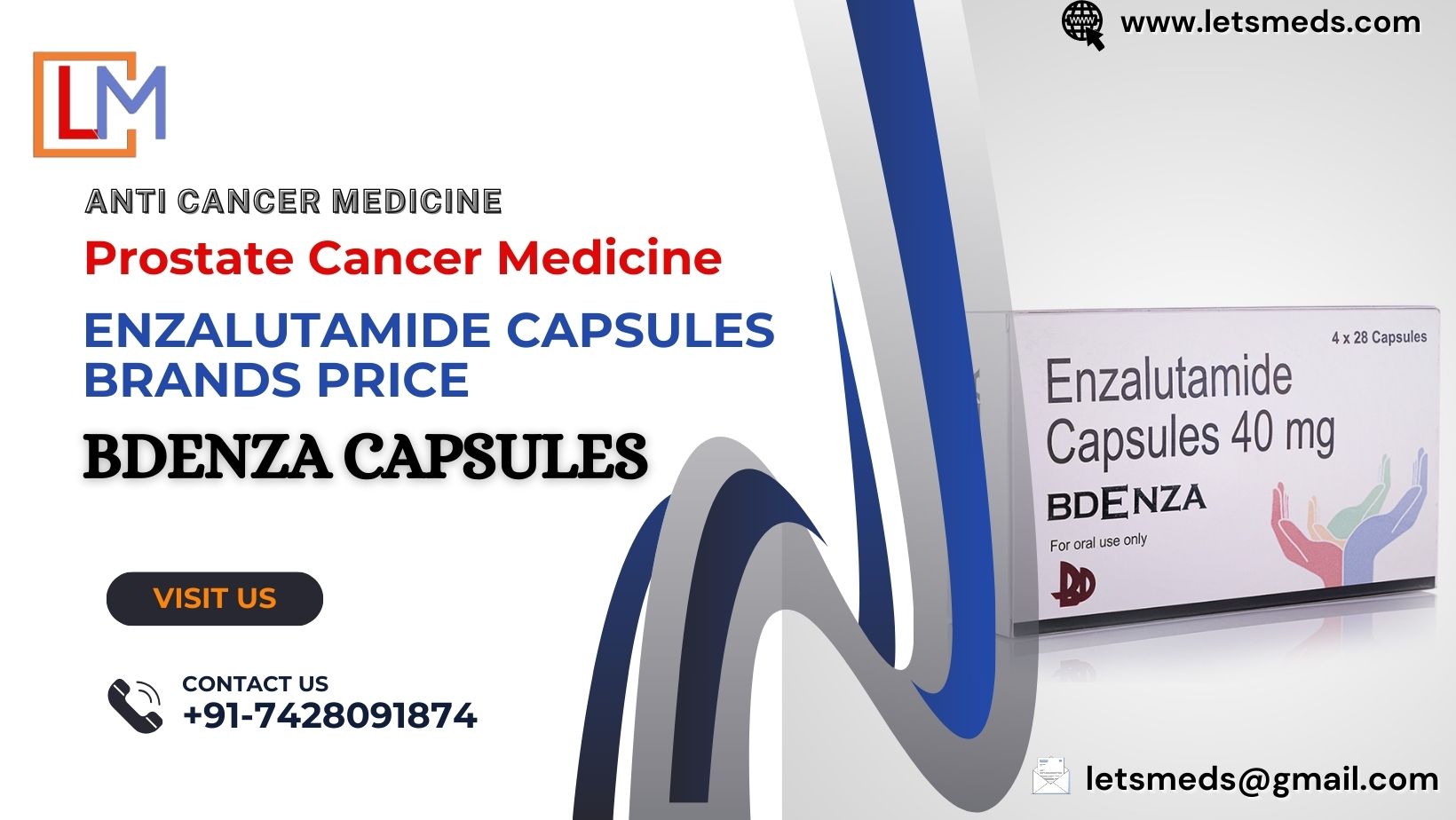 Buy Enzalutamide Capsules Bdenza Wholesale Price Philippines