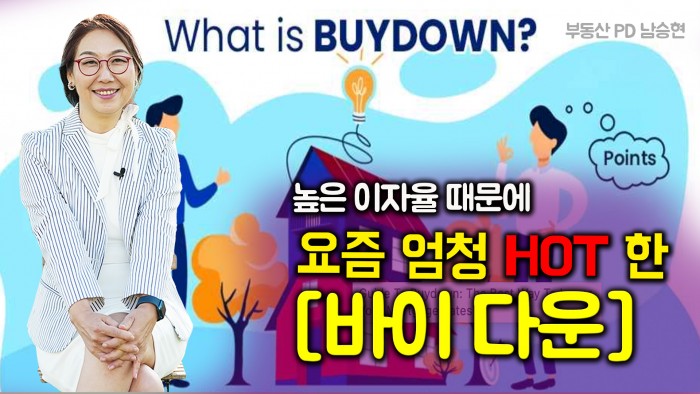 [미국 부동산] 비싼 이자율이 두렵다면 '바이다운' 하세요