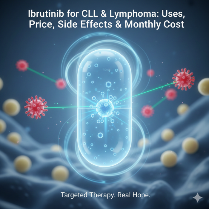 Ibrutinib for CLL & Lymphoma – Uses, Price, Side Effects & Cost