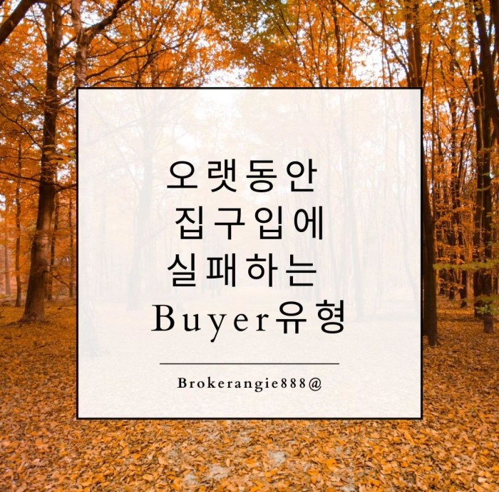 오랫동안 집구입에 실패하는 Buyer유형