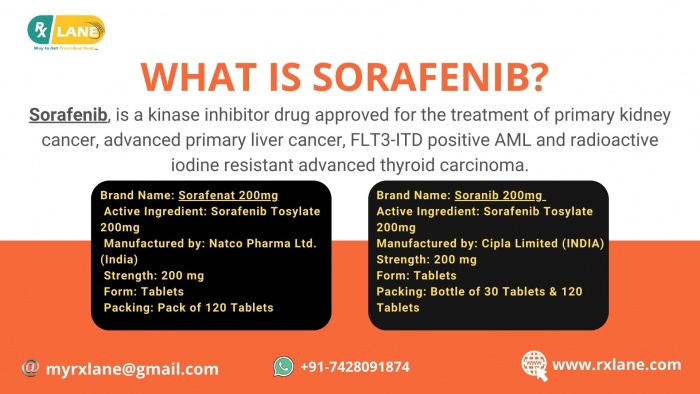 Buy Generic Sorafenib Tablet Online at Wholesale Price in Philippines Malaysia Thailand