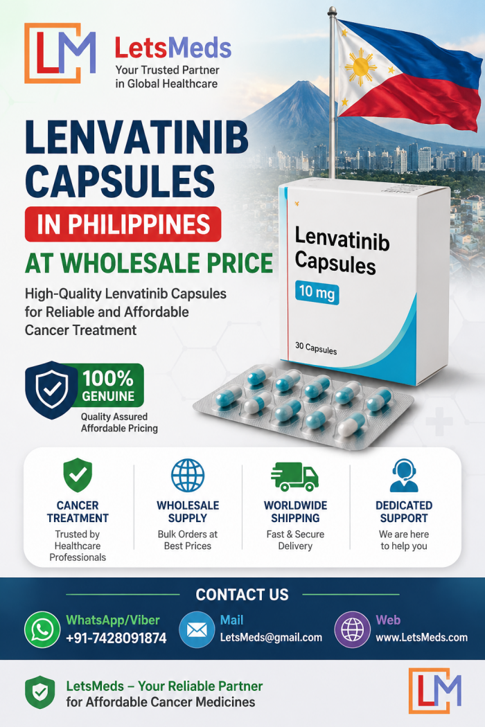 Lenvatinib Capsules Online Metro Manila at Lower Cost Philippines