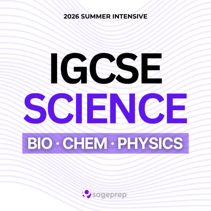 ☀️이공계 필수 전략 클래스ㅣIB · IGCSE · MYP Science