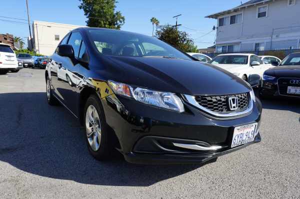 2013 / HONDA CIVIC LX / Blk / 76k miles