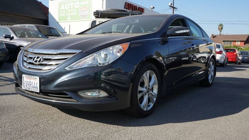 2012 Hyundai Sonata Limited 4dr Sedan 6A