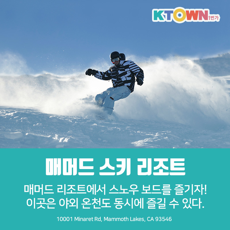 겨울 스포츠 in California!