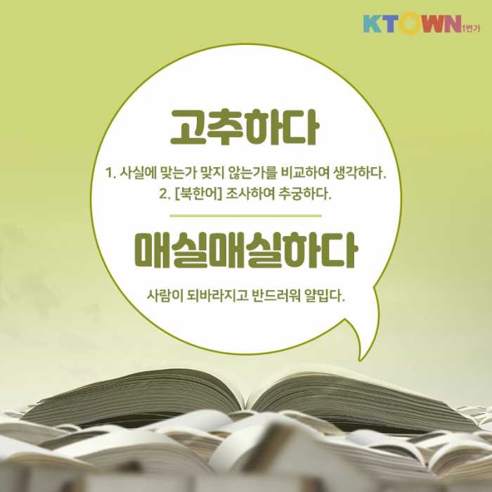 점심 먹었더니 자몽자몽해~ 순우리말 알아보기