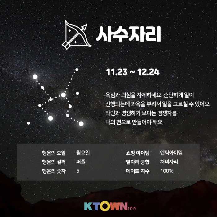 9월 첫째주 별자리 운세!(9월 2일 ~ 9월 8일)