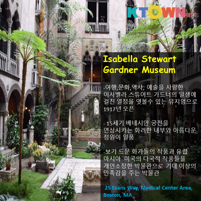 보스턴에서 꼭 방문해야 할 Best Museum Best 5