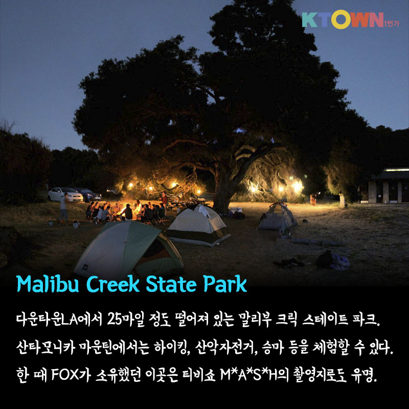 LA 근교 캠핑장소 추천