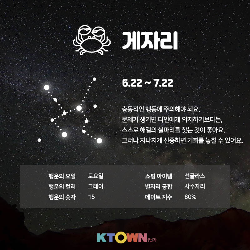 [주간 별자리 운세] 3월16일부터 3월 22일까지