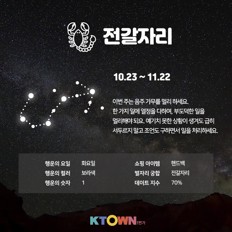 [주간 별자리 운세] 3월 23일부터 3월 29일까지