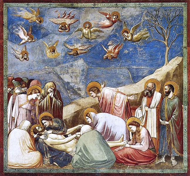 File:Giotto - Scrovegni - -36- - Lamentation (The Mourning of Christ) adj.jpg