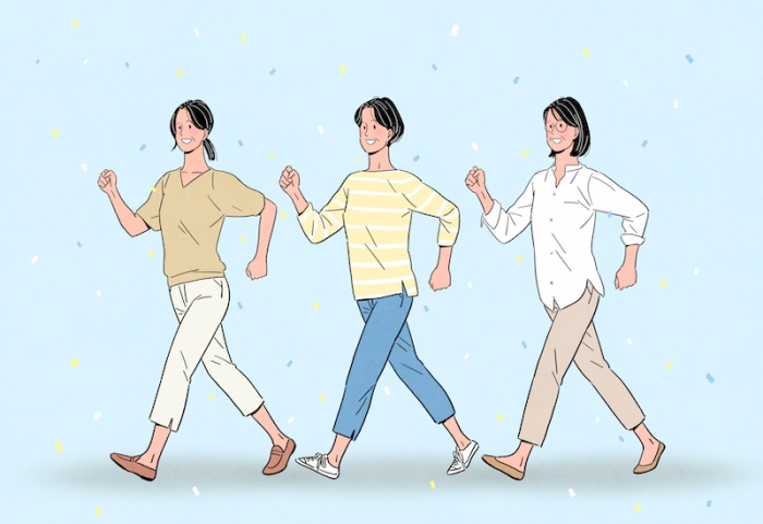 잘못된 걸음걸이(보행습관) 교정하고 바르게 걷는 방법