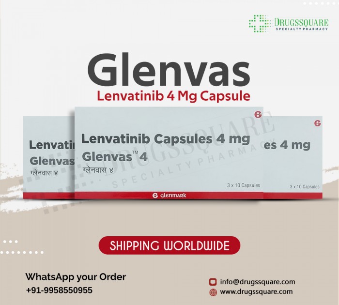 Glenvas 4 mg Capsule - Lenvatinib Use, Dosage, Side Effects, Precautions and Price 