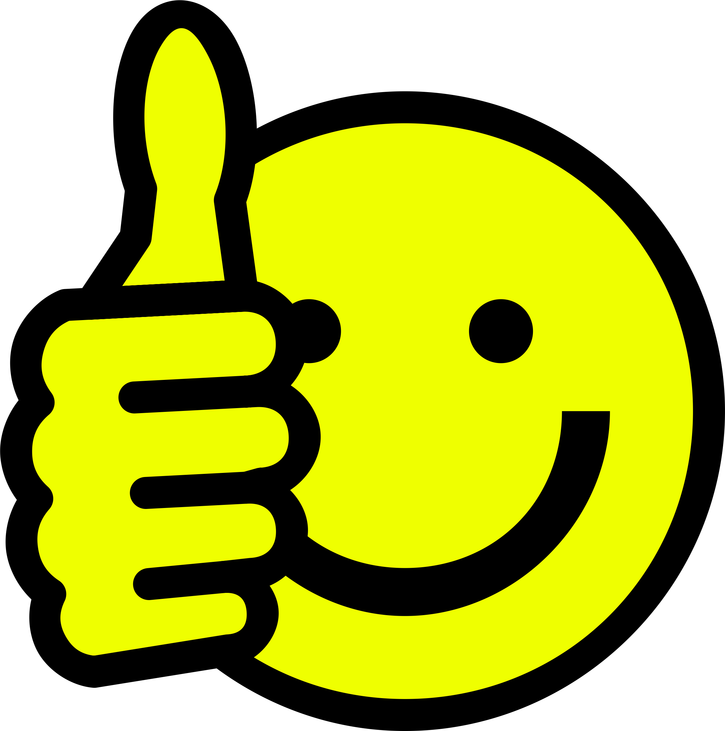 Thumb up emoticon | Kitty Bucholtz, Author