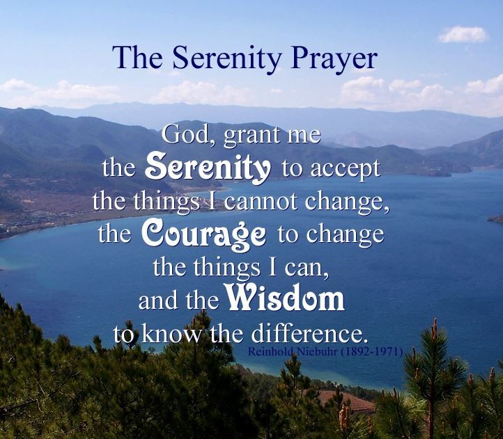 Serenity Prayer Meme
